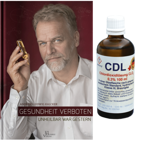 Gesundheit verboten plus 100ml CDL CDS Chlordioxidlösung