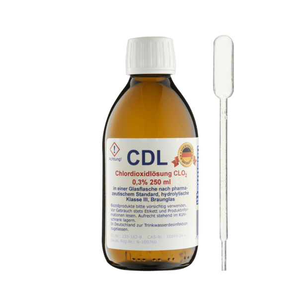 Ittermann CDL Chlordioxidlösung 0,3% 250ml mit Pipette