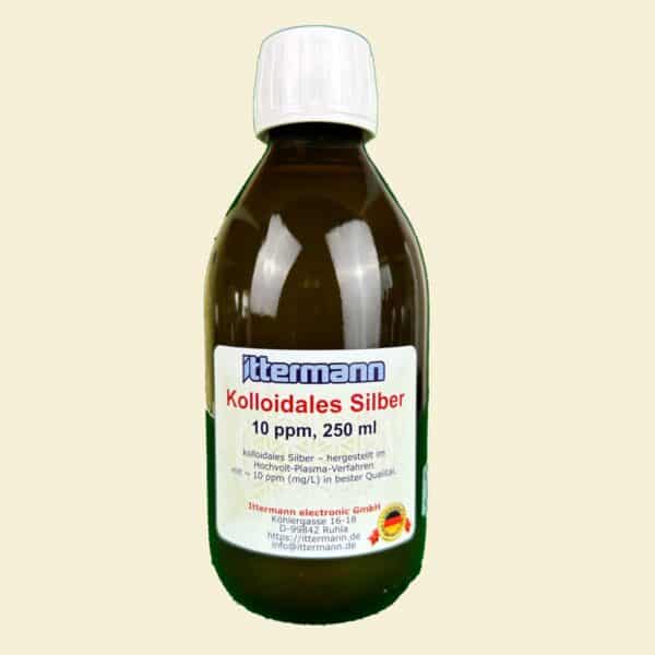 Ittermann Kolloidales Silber 10 ppm 250 ml