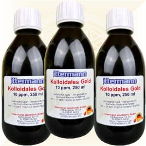 Ittermann Kolloidales Gold 10 ppm 3x 250 ml